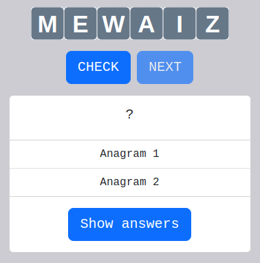 New Card Example